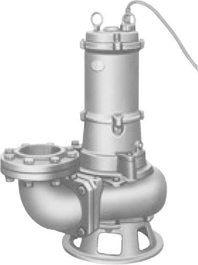 テラル(株) 排水潜水泵KOS型不锈钢、刀付化工污水·污物、复杂排水用